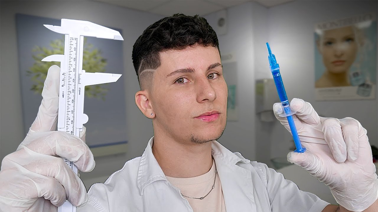 ASMR - HARMONIZAÇÃO FACIAL com Médico RUDE 👨‍⚕️