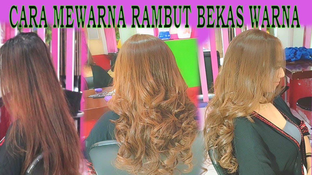 BELAJAR PEWARNAAN #Part 6 VIRGIN RETOUCHT (Tehnik Mewarnai Rambut Bekas Warna)
