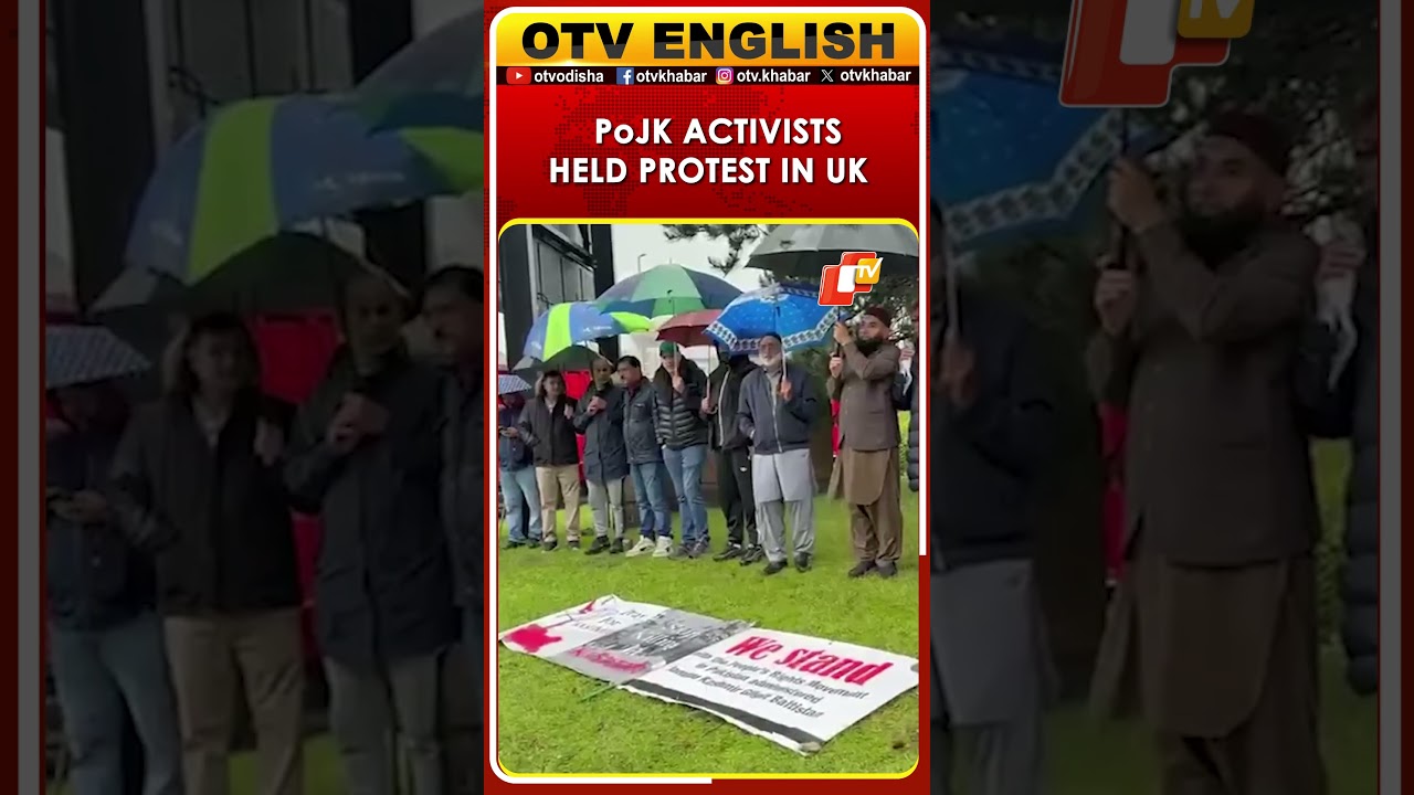 PoJK Activists Protest Outside Pakistan Consulate Over Civilian Crackdown
