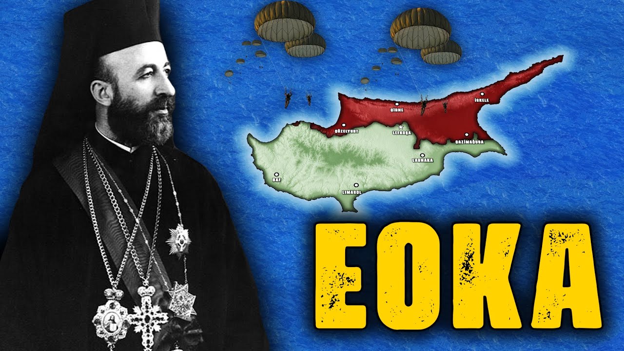 EOKA TERÖR ÖRGÜTÜ  ||  KIBRIS NASIL KANA BULANDI ?