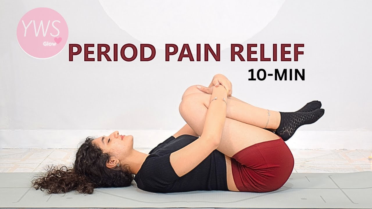 Period & PMS stretch.10 min | cramps & pain relief, release tension | NO TALKING 