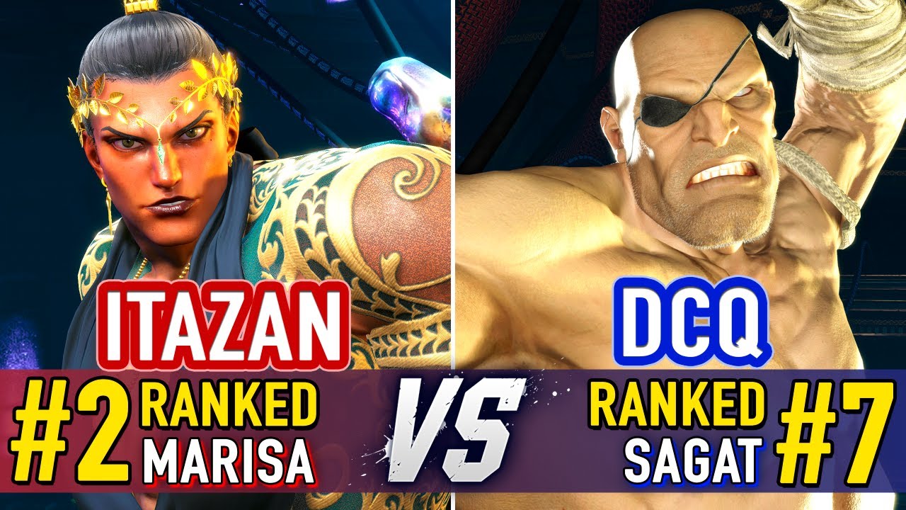 SF6 🤜 ITAZAN (#2 Ranked Marisa) vs DINGCHUNQIU (#7 Ranked Sagat) 🤛 SF6 High Level Gameplay