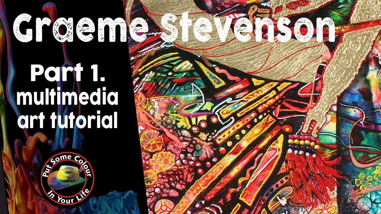 Multimedia art tutorial - Part 1 with Graeme Stevenson | Colour In Your Life