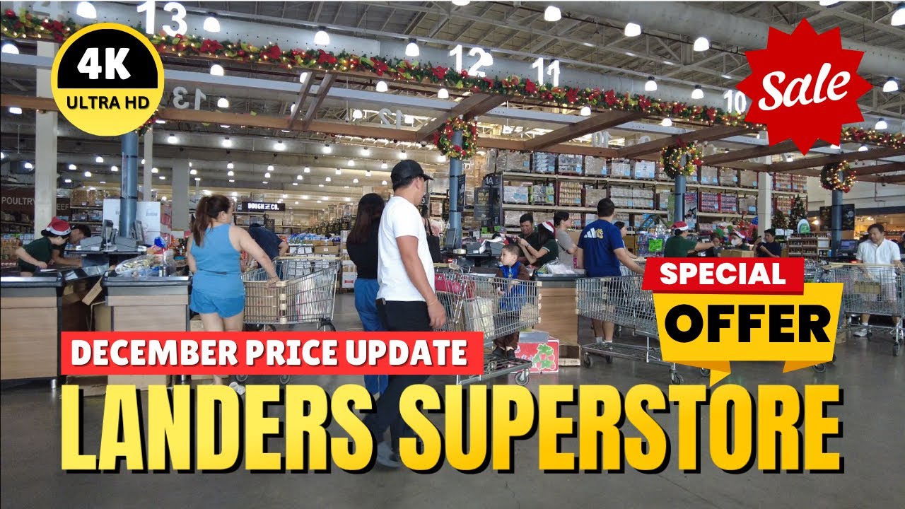 [4K] LANDERS SUPERSTORE BALINTAWAK - DECEMBER DEALS BUY 1 TAKE 1 & 50% OFF ON SELECTED ITEMS!
