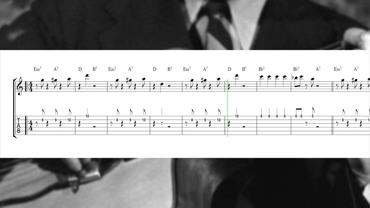 Peche a la Mouche - Theme | Gypsy Jazz Guitar Tabs