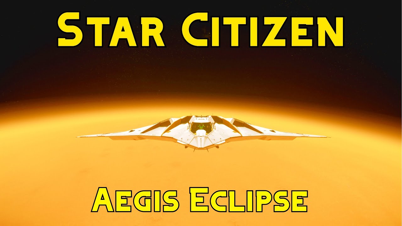 Star Citizen : Aegis Eclipse vs Idris M "The Sneakiest Ship In Star Citizen"