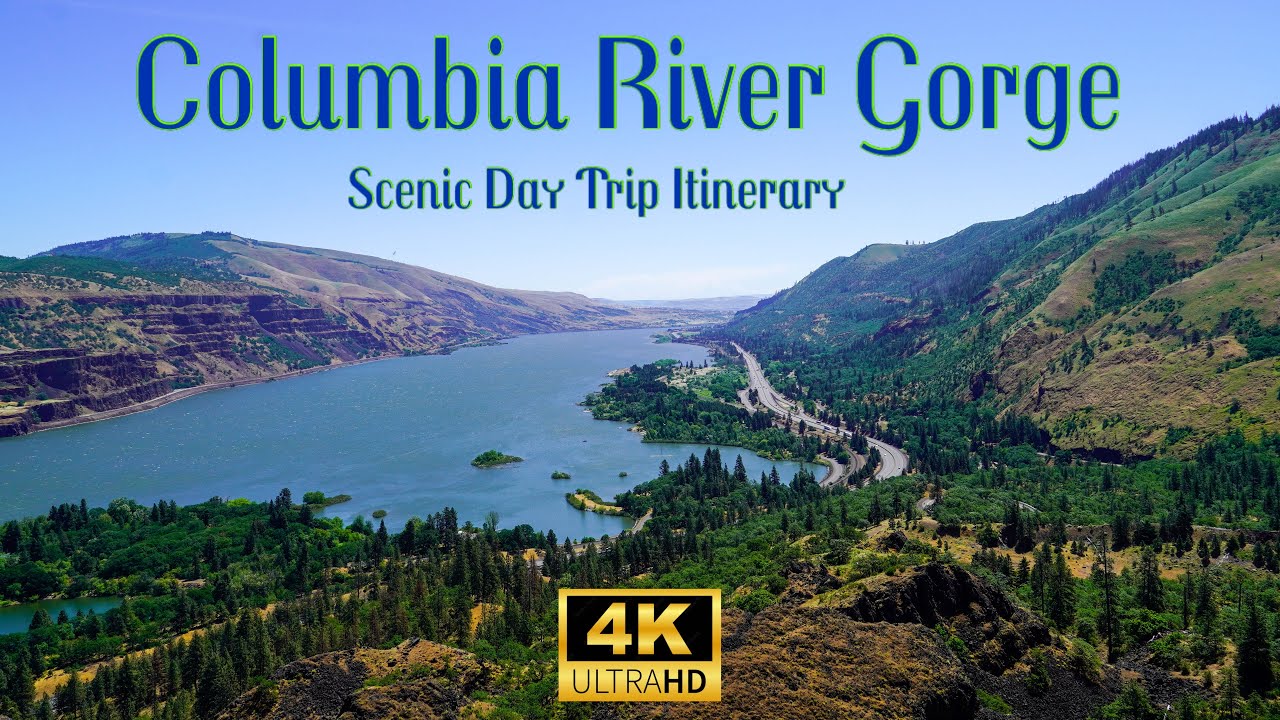 Columbia River Gorge Scenic Travel Guide [Washington to Oregon Side]