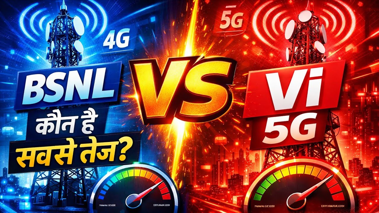 BSNL या Vi कौन बेहतर है? Network, Speed और Recharge Plan Comparison 2026