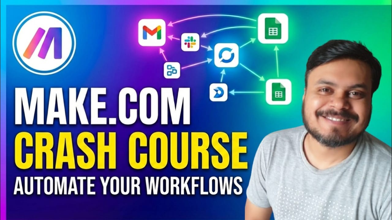 Make.com Masterclass: Build Powerful AI Agents Without Coding | Business Automation Guide | CampusX