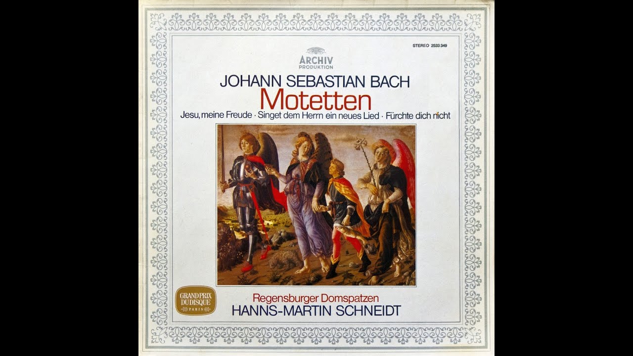 Regensburger Domspatzen, Hanns-Martin Schneidt - Johann Sebastian Bach - Motetten (1977) Vinyl