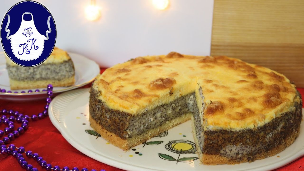 Mohn - Pudding - Torte mit Eier - Schmand Decke, wahnsinn wie lecker, Rezept von meiner Zuschauerin