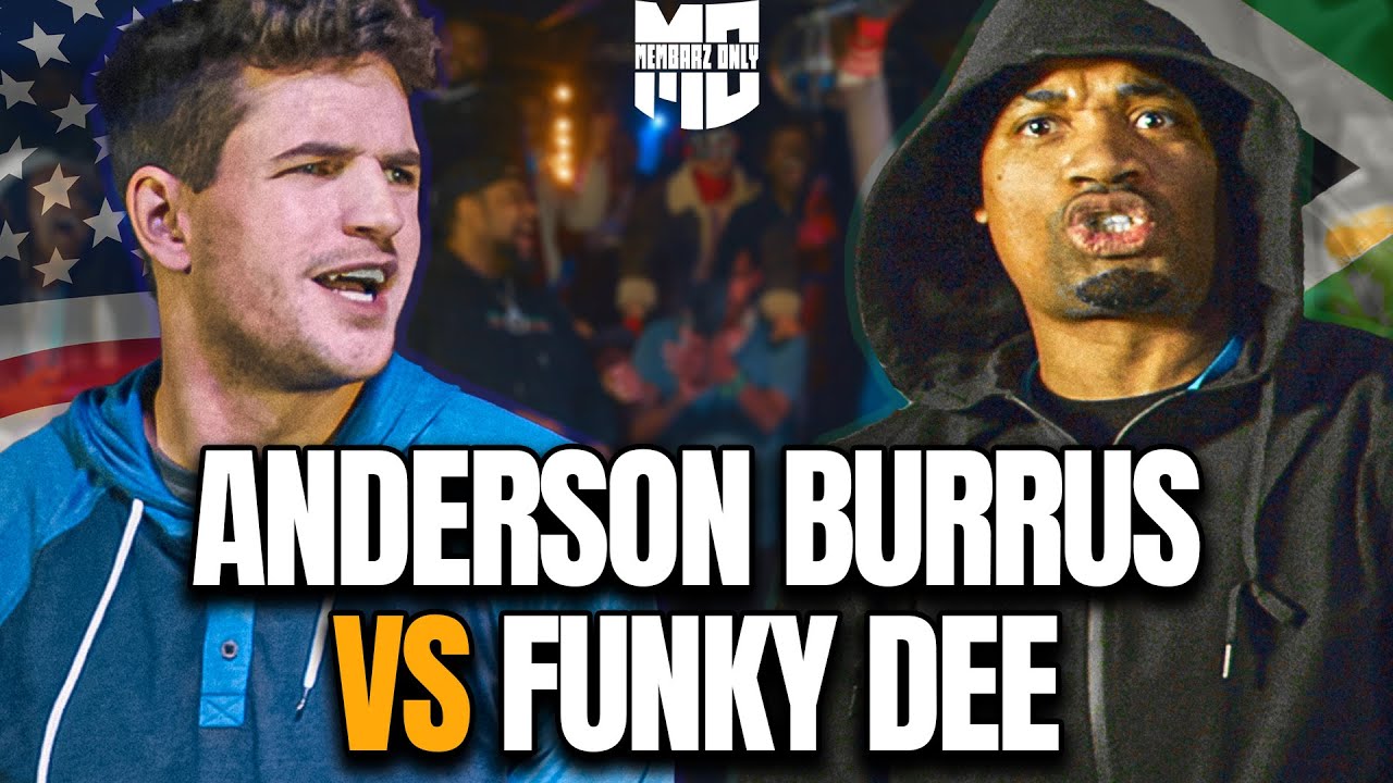 АНДЕРСОН БЕРРУС 🇺🇸 против FUNKY DEE 🇯🇲 | Рэп-баттл