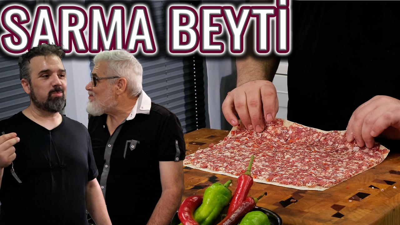 SARMA BEYTİ'NİN BU HALİNE AİLEM BAYILDI ! (Mangalda Zırh Kıyması ile Sarma Beyti Tarifi )