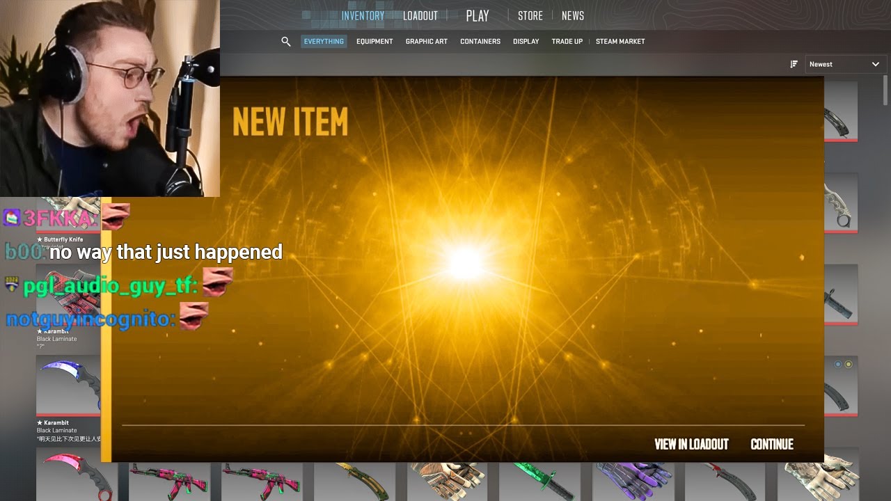 ohnepixel gets insanely lucky doing viewer knife trade-ups