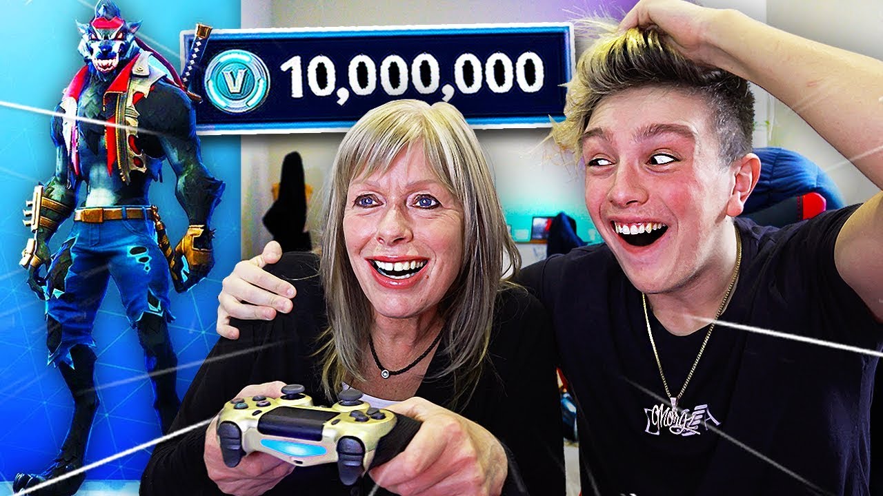 SURPRISING MORGZ WITH *NEW* $500 FORTNITE SKIN!! (Season 6 DIRE Skin)