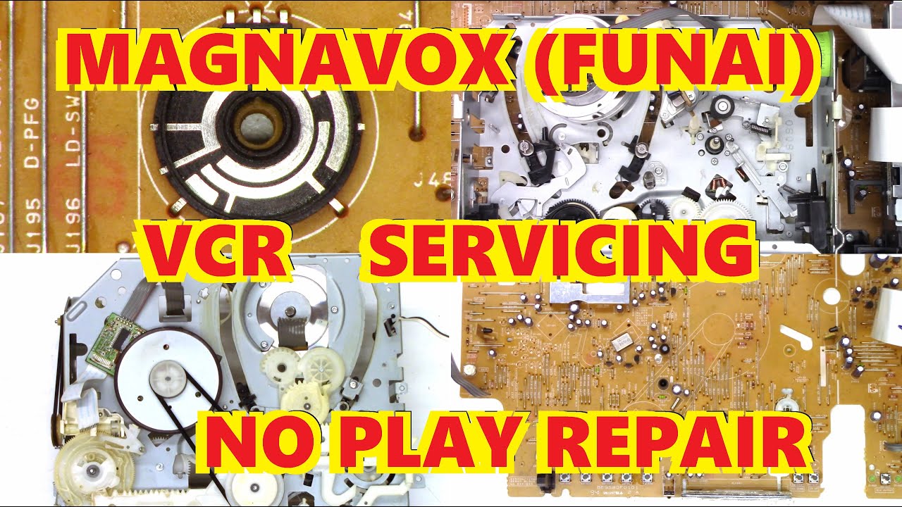 MAGNAVOX FUNAI DVD-VCR REPAIR ROTARY ENCODER MODE SELECT SWITCH PROBLEM ZV427MG9 A