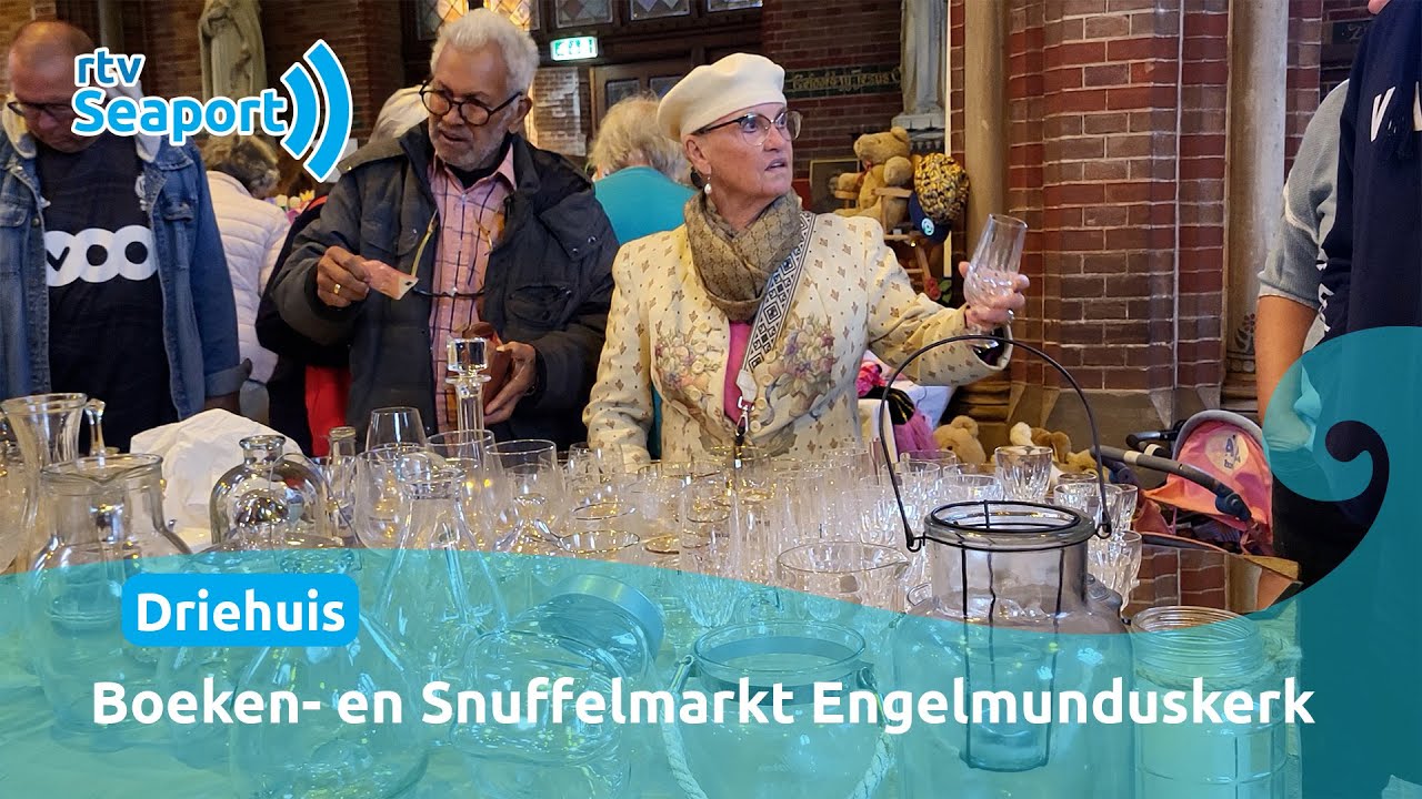 Boeken en Snuffelmarkt Engelmunduskerk Driehuis