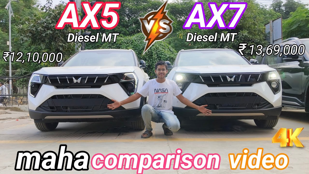 Mahindra XUV 3XO ✅ AX5 vs AX7 comparison video 2024🔥 Full detail