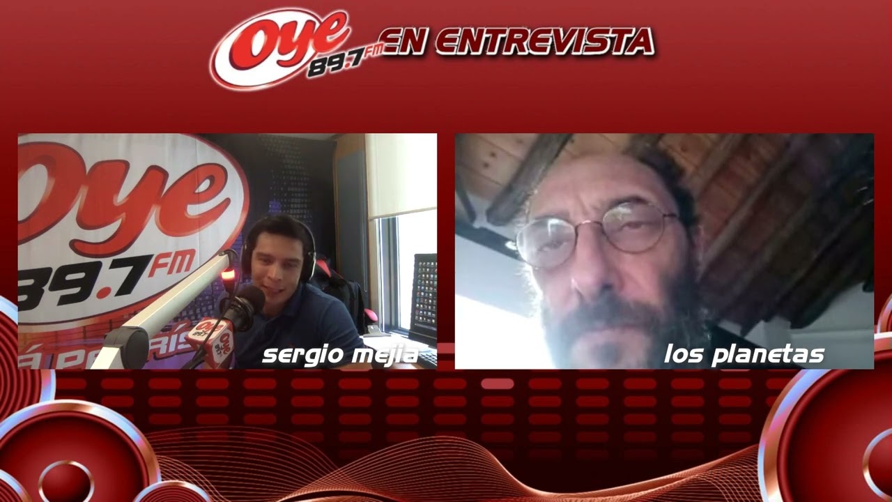 Los Planetas charlando de la vida con Sergio Mejía