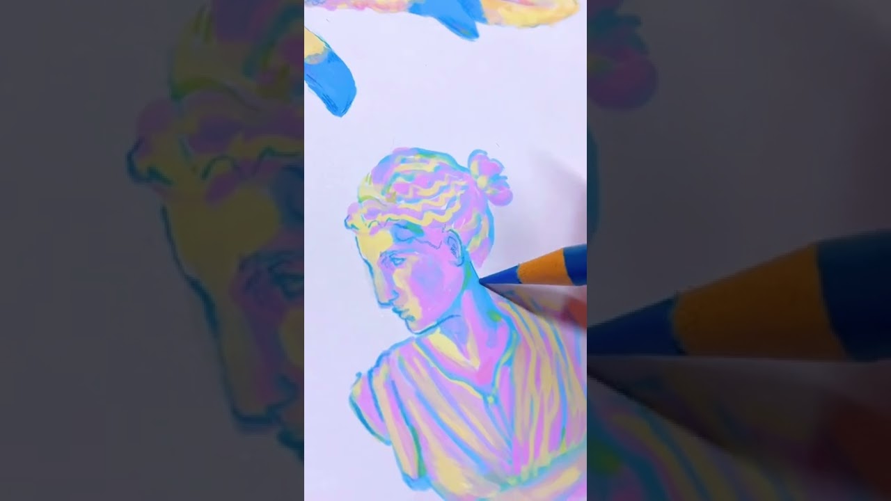 took some drawing requests on instagram #art #illustration #pastelaesthetic #gouache  #painting