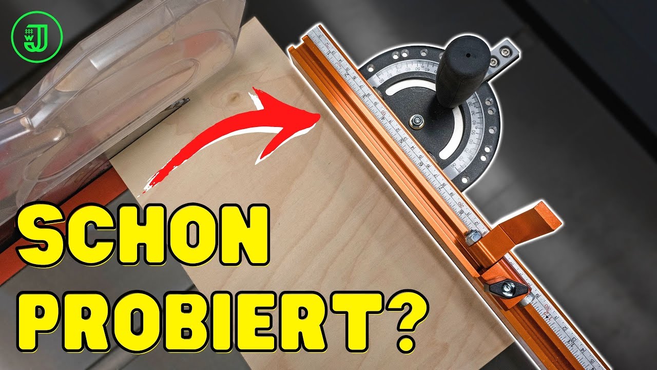 SO hast du den QUERANSCHLAG deiner Tischkreissäge garantiert NOCH NIE BENUTZT! | Jonas Winkler