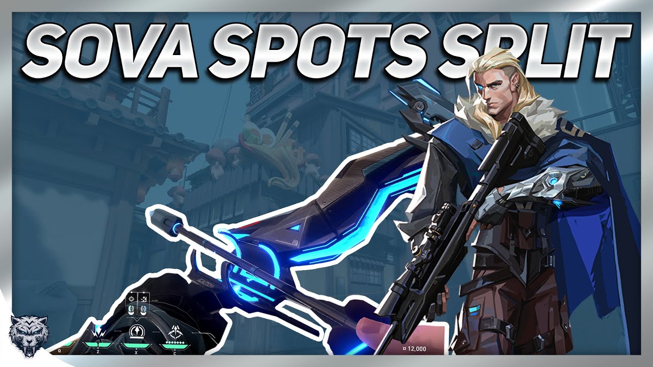 My 10 Favorite Sova Arrow Spots On Split (w/ In-Game Examples) | Sova Ability Guide | Valorant