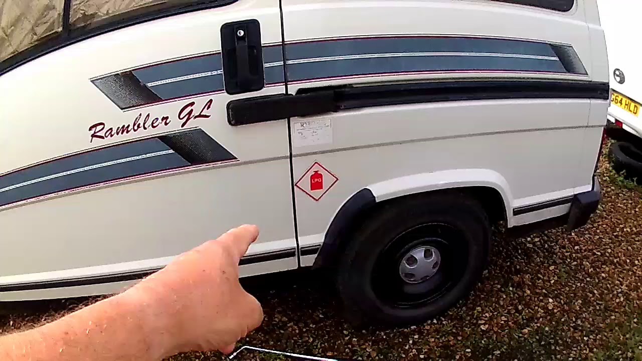 Gas Locker. Talbot Express. Autosleeper. Motorhome. RV. Caravan. Self Build. Stealth