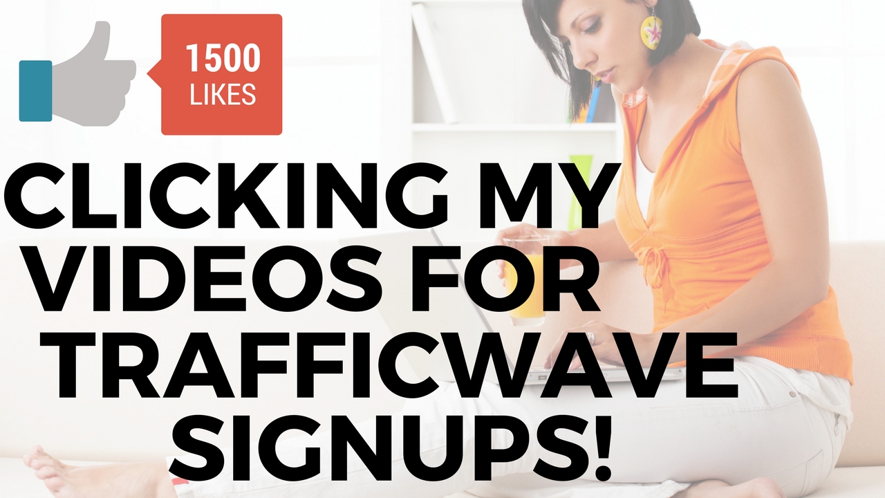 TrafficWave for Profit - Clicking on My YouTube Videos