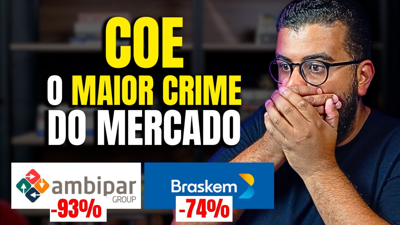 COE AMBIPAR E BRASKEM O QUE FAZER AGORA COM ESSE PREJU&Iacute;ZO?