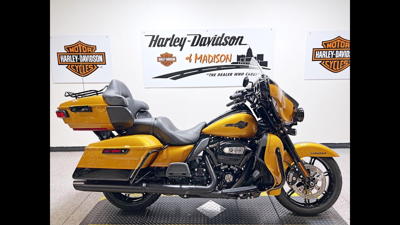 2023 ELECTRA GLIDE ULTRA LIMITED FLHTK PROSPECT GOLD VIVID BLACK BLK