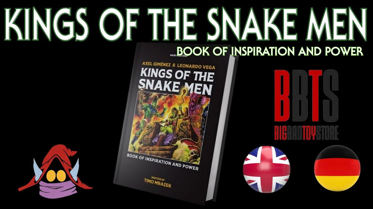 Kings Of The Snake Men/ Axel Gimenez book Masters Of The Universe