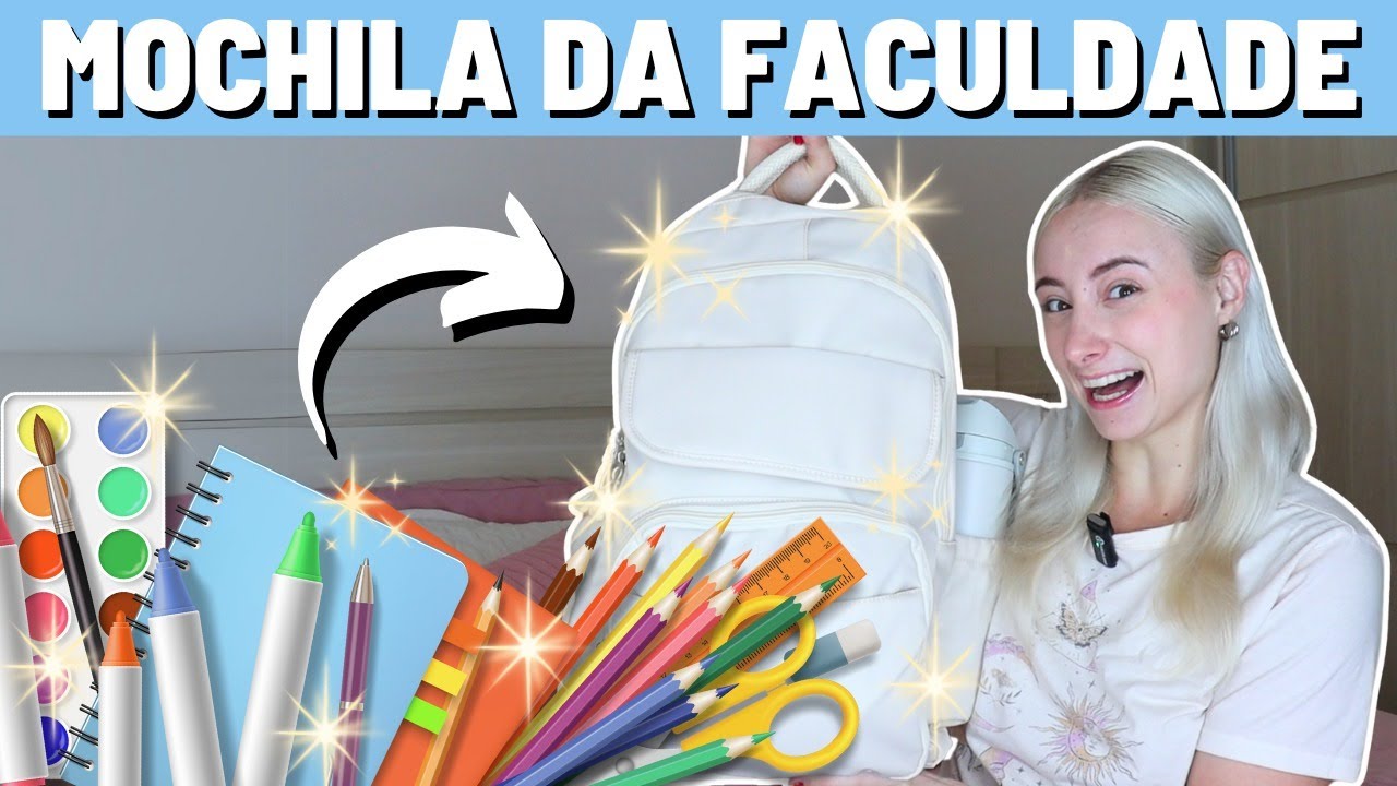 MOSTRANDO MEU MATERIAL ESCOLAR DA FACULDADE