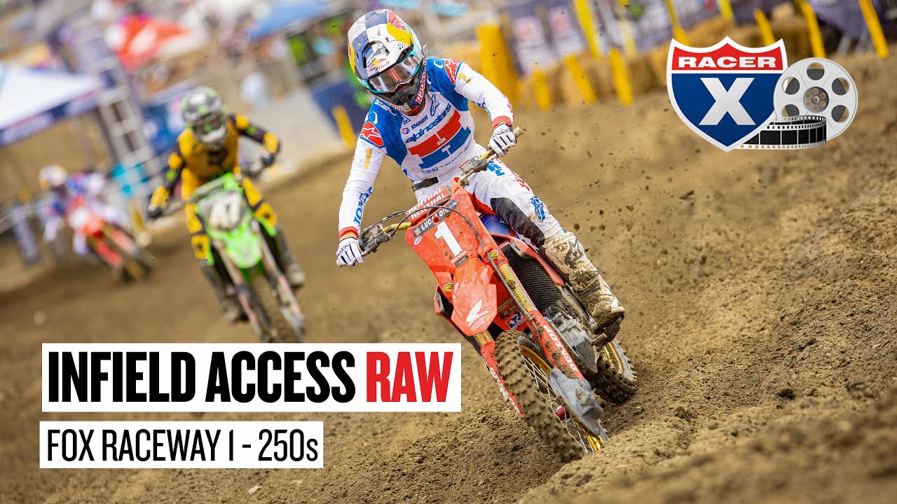 Infield Access: 2022 Fox Raceway 1 250 Class National Raw