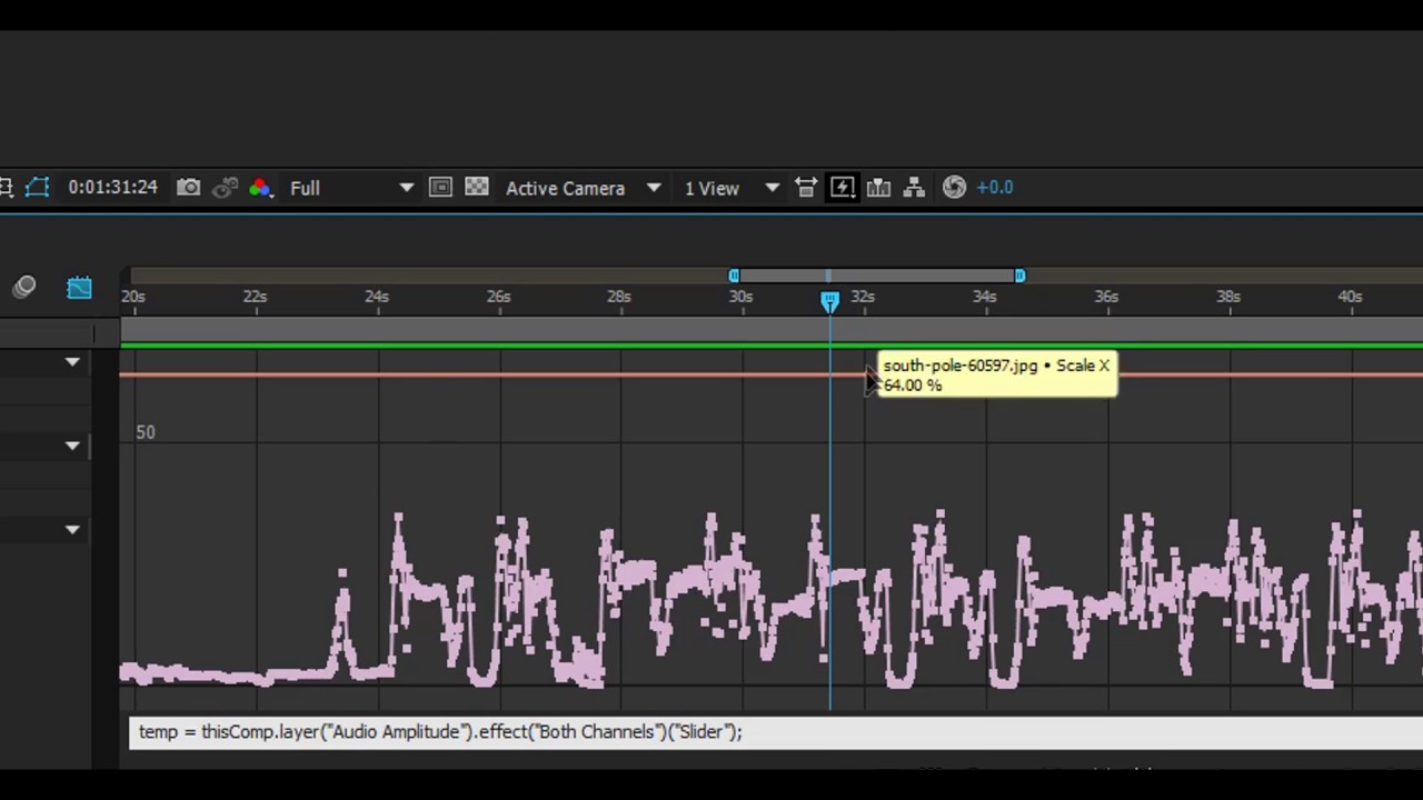 [Adobe After Effects] How to Audio React (Camera Pump and Shake) Tutorial NO 3rd Party PLUGINS