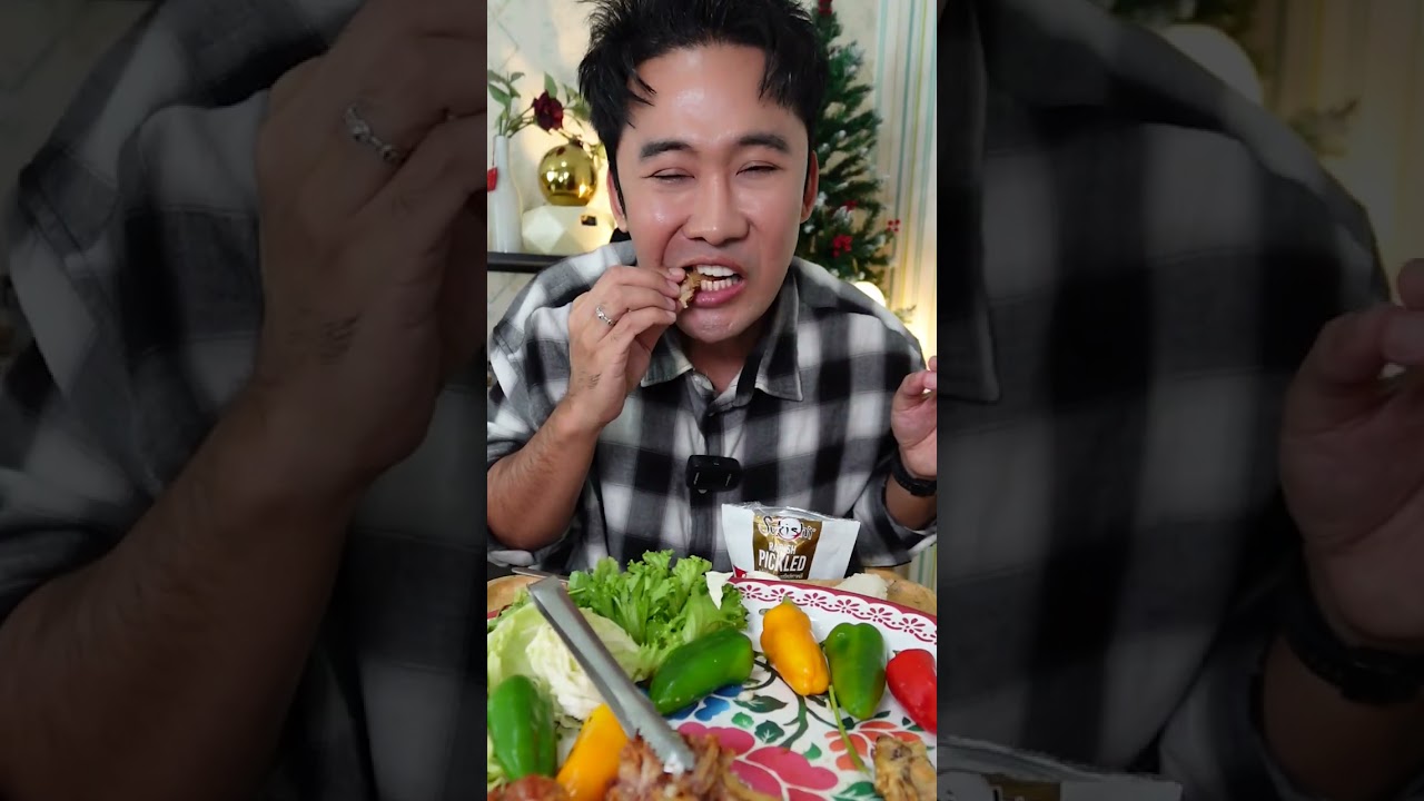 แหนมหนังหมู ย่างหม้ออบลมร้อน อร่อย กรอบๆ l กินกับกี้