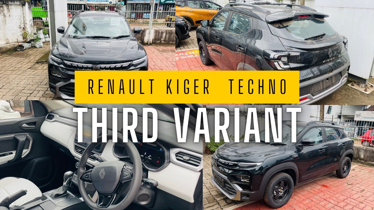 RENAULT KIGER TECHNO THIRD VARIANT DETAILED MALAYALAM REVIEW - ALL VARIANTS ONROAD PRICE  