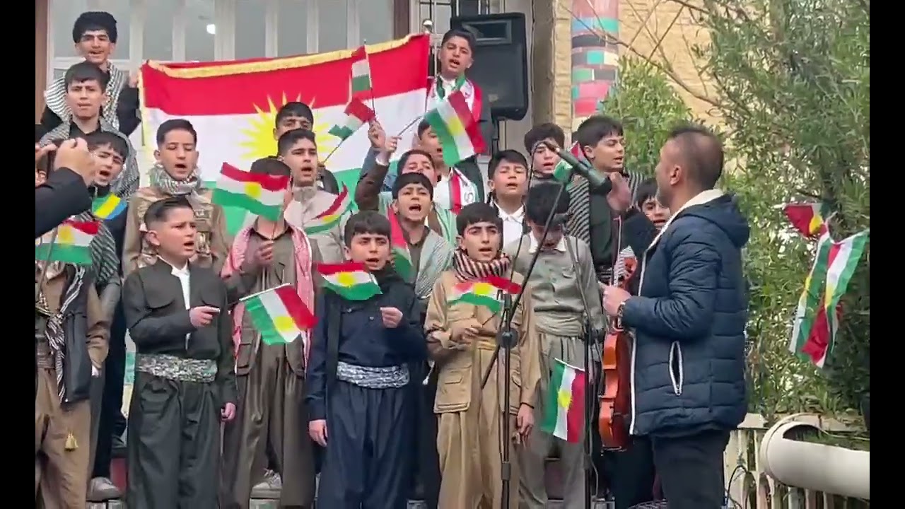 سرودی نیشتیمانی قوتابخانه‌ی سه‌رده‌می بنه‌ڕه‌تی به‌ سه‌رپه‌رشتی مامۆستا زاناو مامۆستا به‌رزان