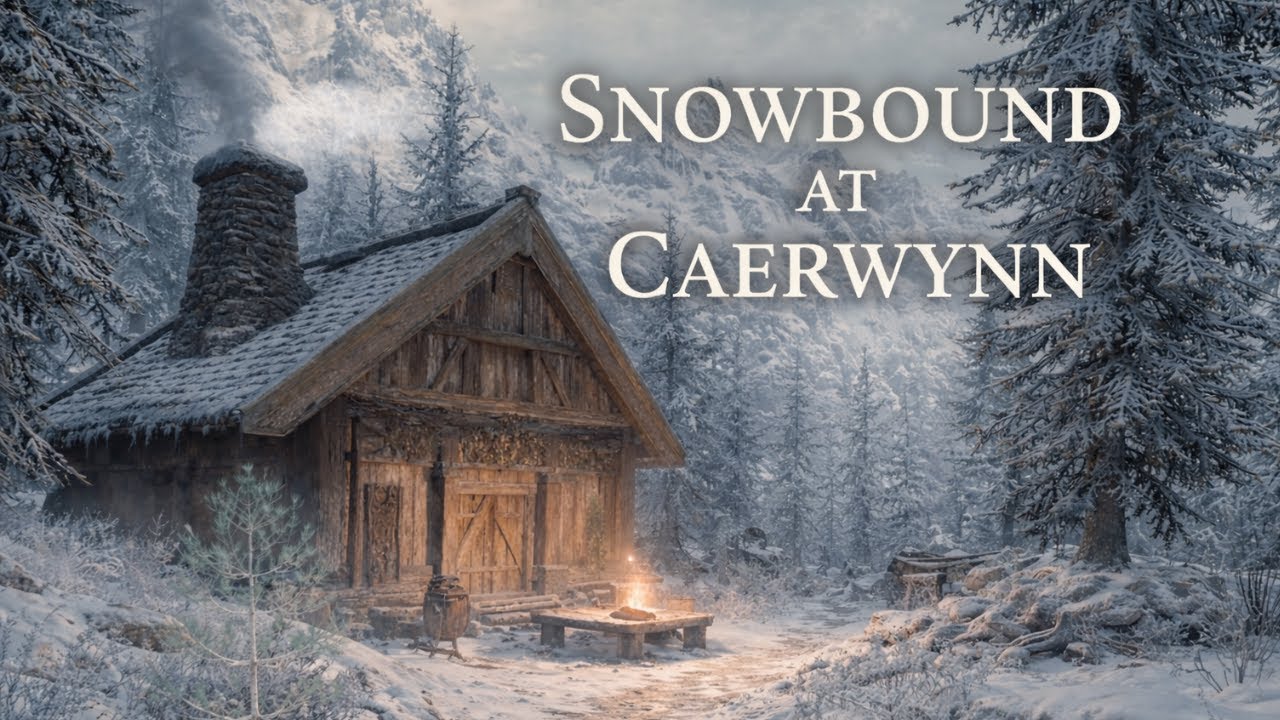 CAERWYNN | Snowbound Winter Hearth | Original Celtic Music & Medieval Ambience
