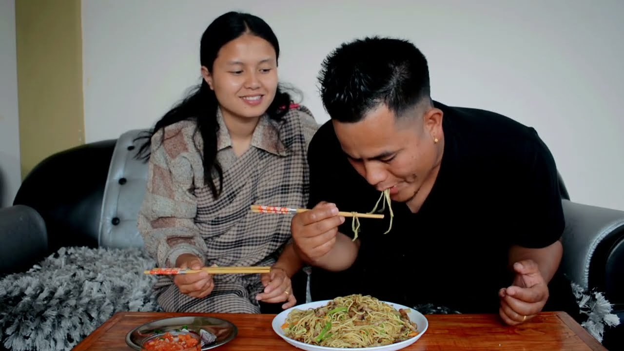 To ngan pyrshang ka pork chow ba shet i ba thiang jong nga🥰