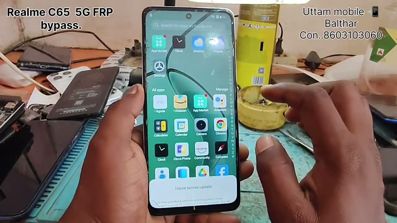 Realme C65 5G FRP BYPASS. ( C63 5G, N63 ,C65 5G FRP Bypass Easy solutions)