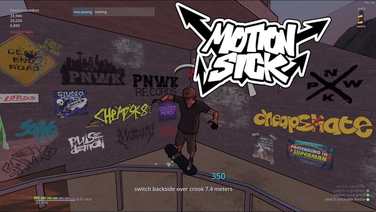 cheapskate - adding PNWK Music: Motion Sick - Double Bride Gap, and our social media supporters