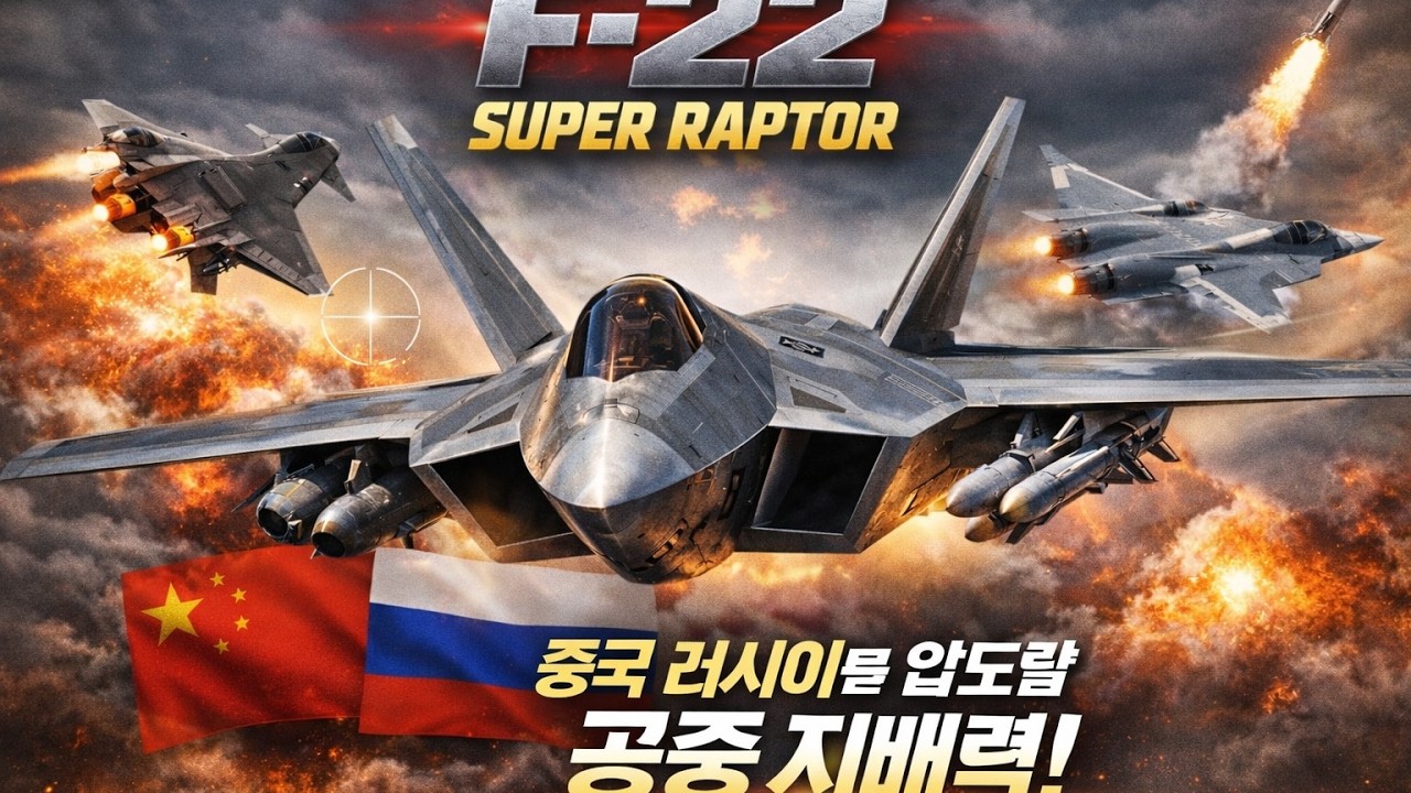 중국도 러시아도 긴장한 F-22 슈퍼, 미국의 제공권을 다시 바꾼다