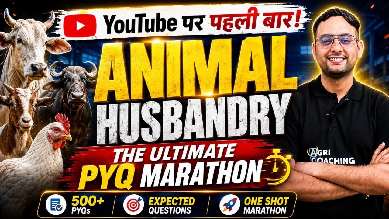 Animal Husbandry Ultimate PYQ Marathon | 500+ PYQs | YouTube पर पहली बार | IBPS AFO UPAGTA 2026