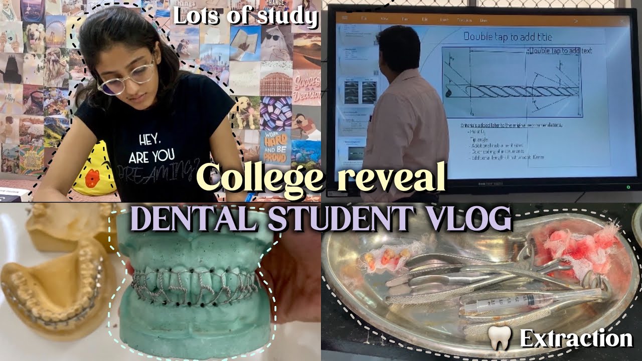 A day in the life of a dental student | College reveal | BDS student vlog