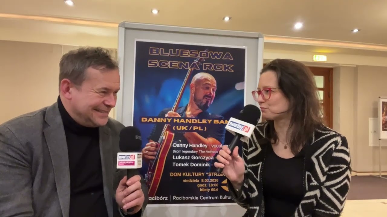 Anna Kokolus zaprasza na koncert do DK Strzecha. 8 lutego 2026 wystąpi Danny Handley Band (UK/PL)