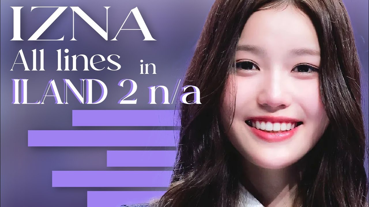 Which IZNA member has the most lines in ILAND 2 n/a ? [LINE DISTRIBUTION]