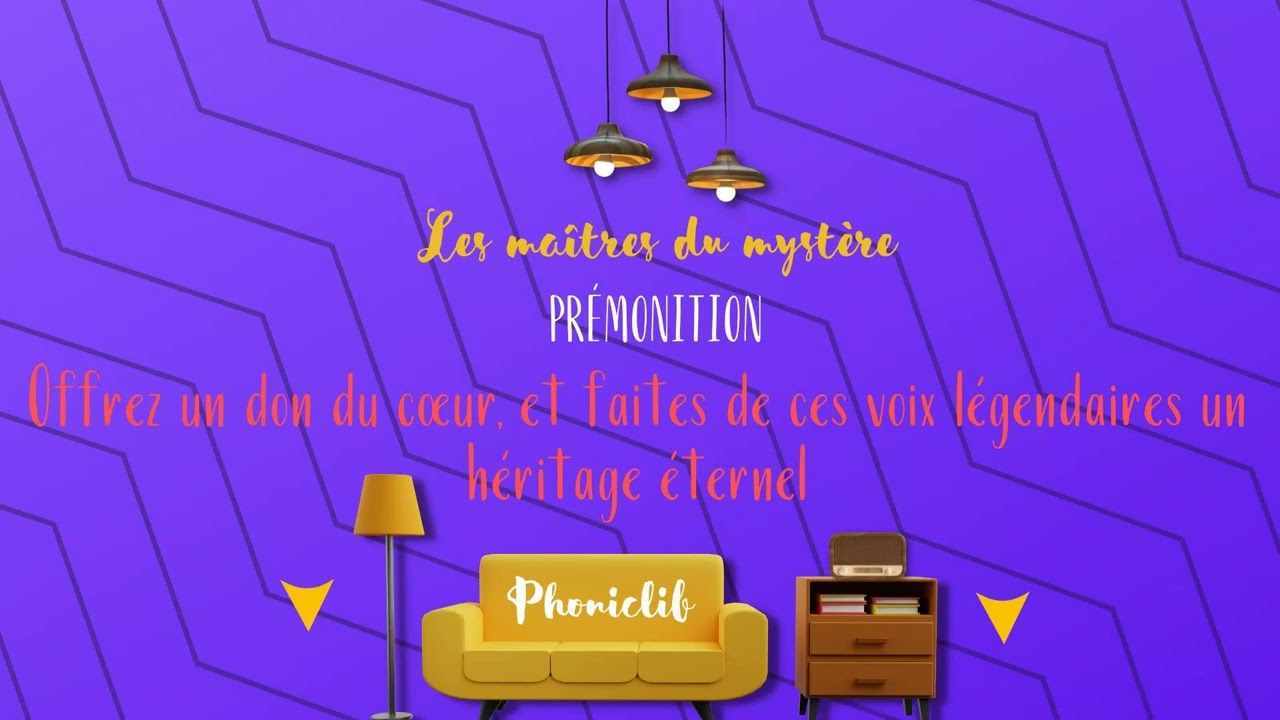Préméditation -  Les Maîtres du Mystère