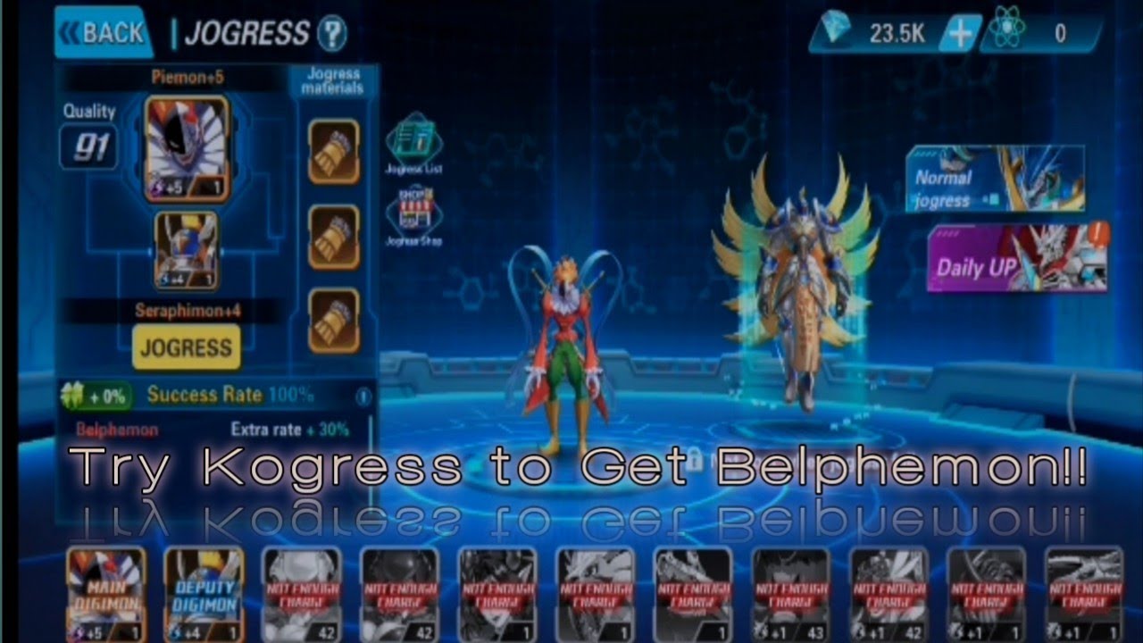 Try Jogress Hope I Get Belphemon