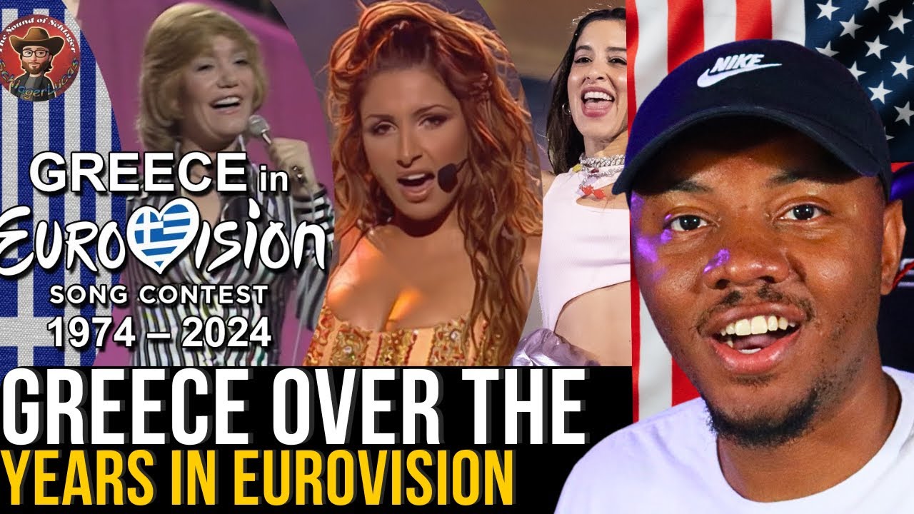 AMERICAN REACTS To Greece 🇬🇷 in Eurovision Song Contest (1974-2024)