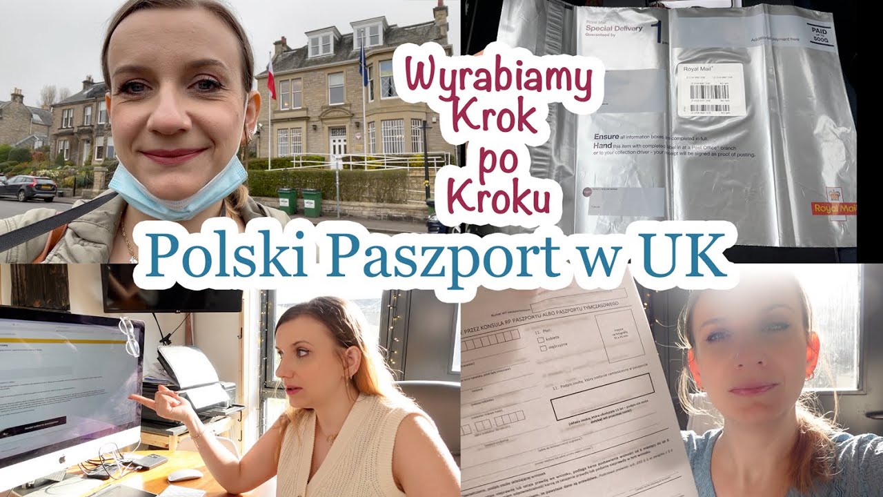 Jak wyrobić polski paszport w UK - KROK PO KROKU - Trzy Razy M #paszport #uk #polskikonsulat